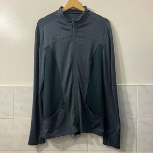 The North Face Full Zip Lightweight Jacket Women’s L Blue Layer Winter Outdoor